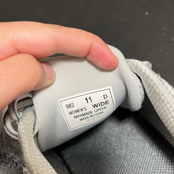 Orthofeet Sandy Bio-Fit Silver/Write Mesh Athletic Sneakers Womens 11 Wide‎ - Picture 7 of 7